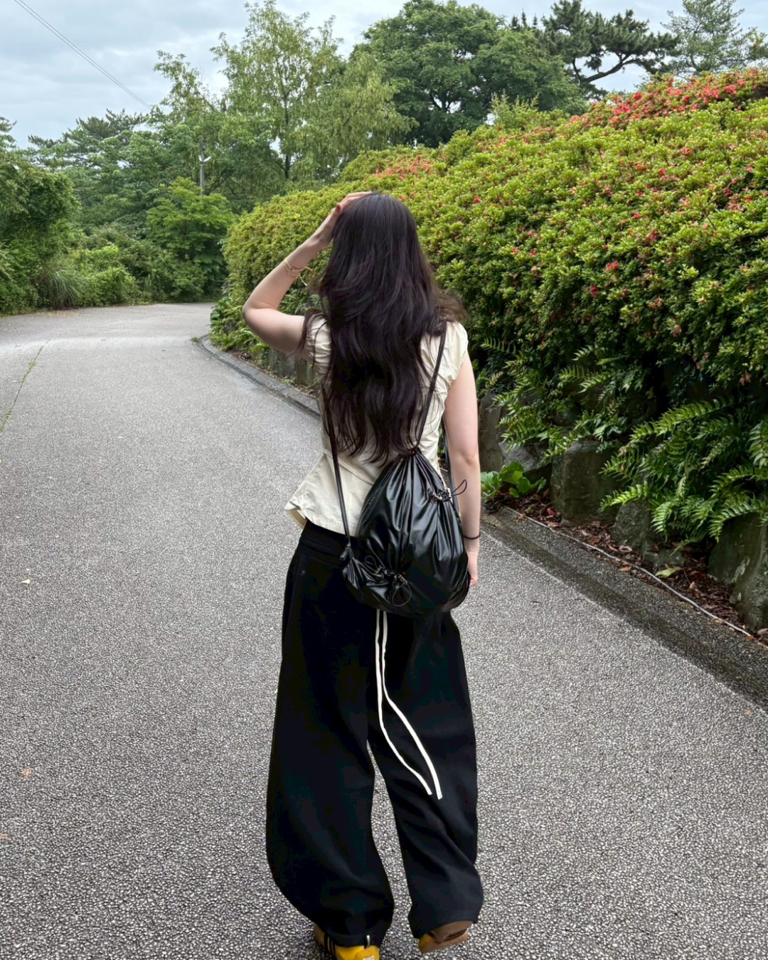 【即納】カーブシルエットパンツ MU0140