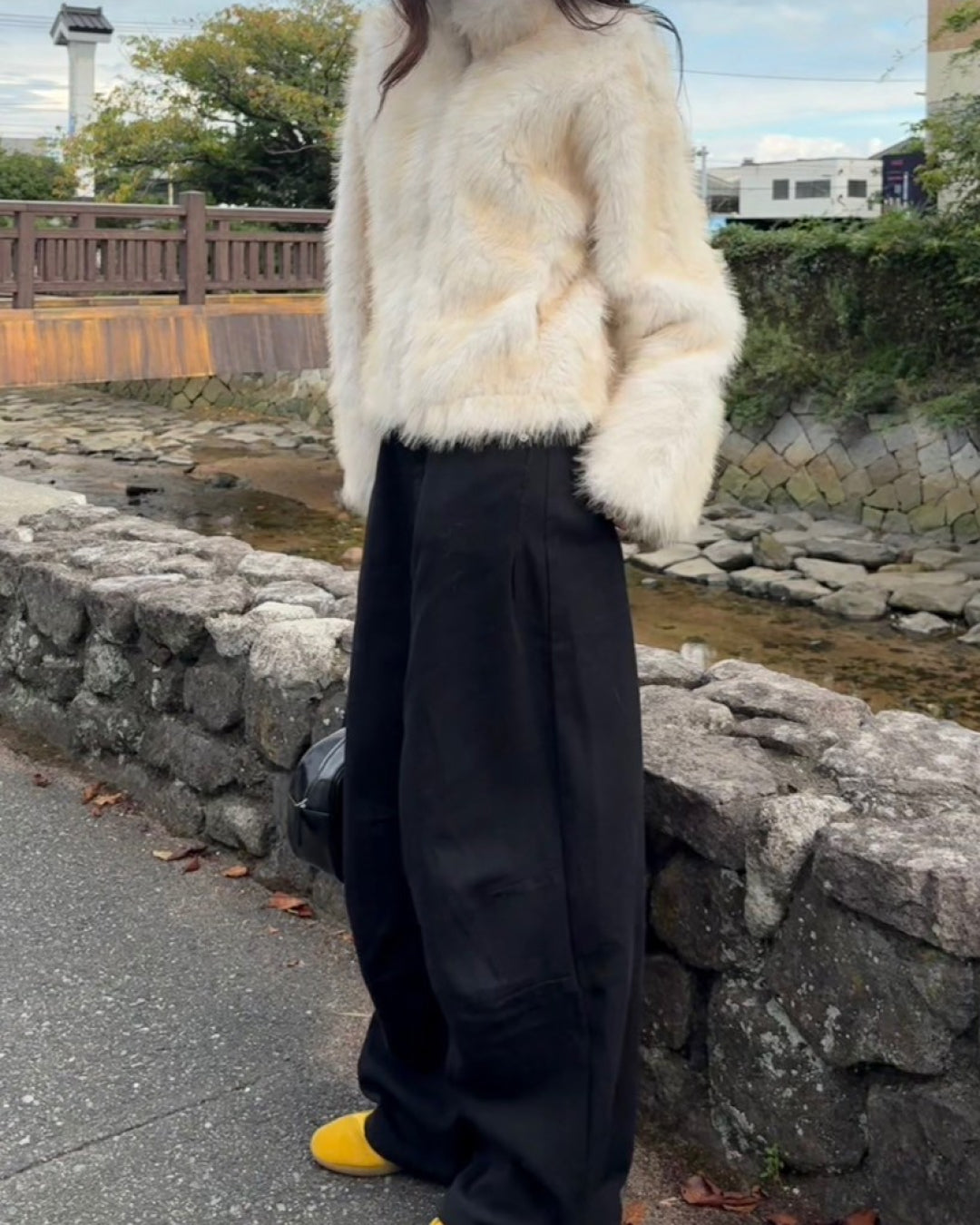 【即納】カーブシルエットパンツ MU0140