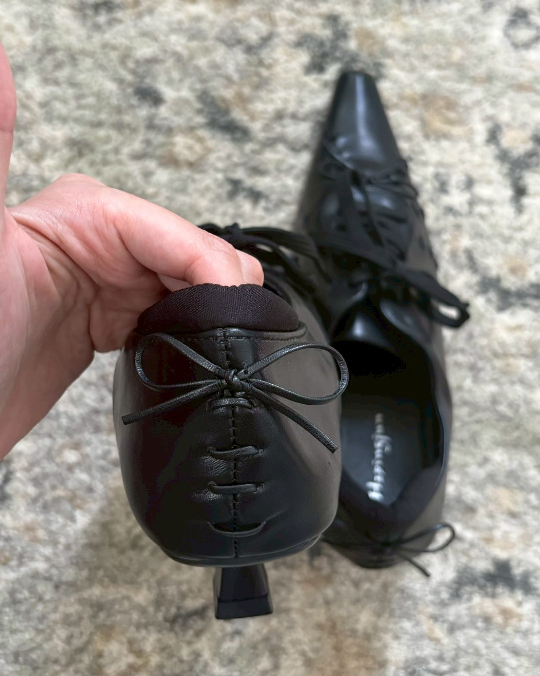 レースアップリボンパンプス
MU0213