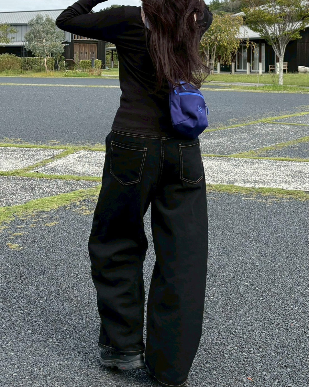 ステッチラインカーブデニムパンツ
MU0265