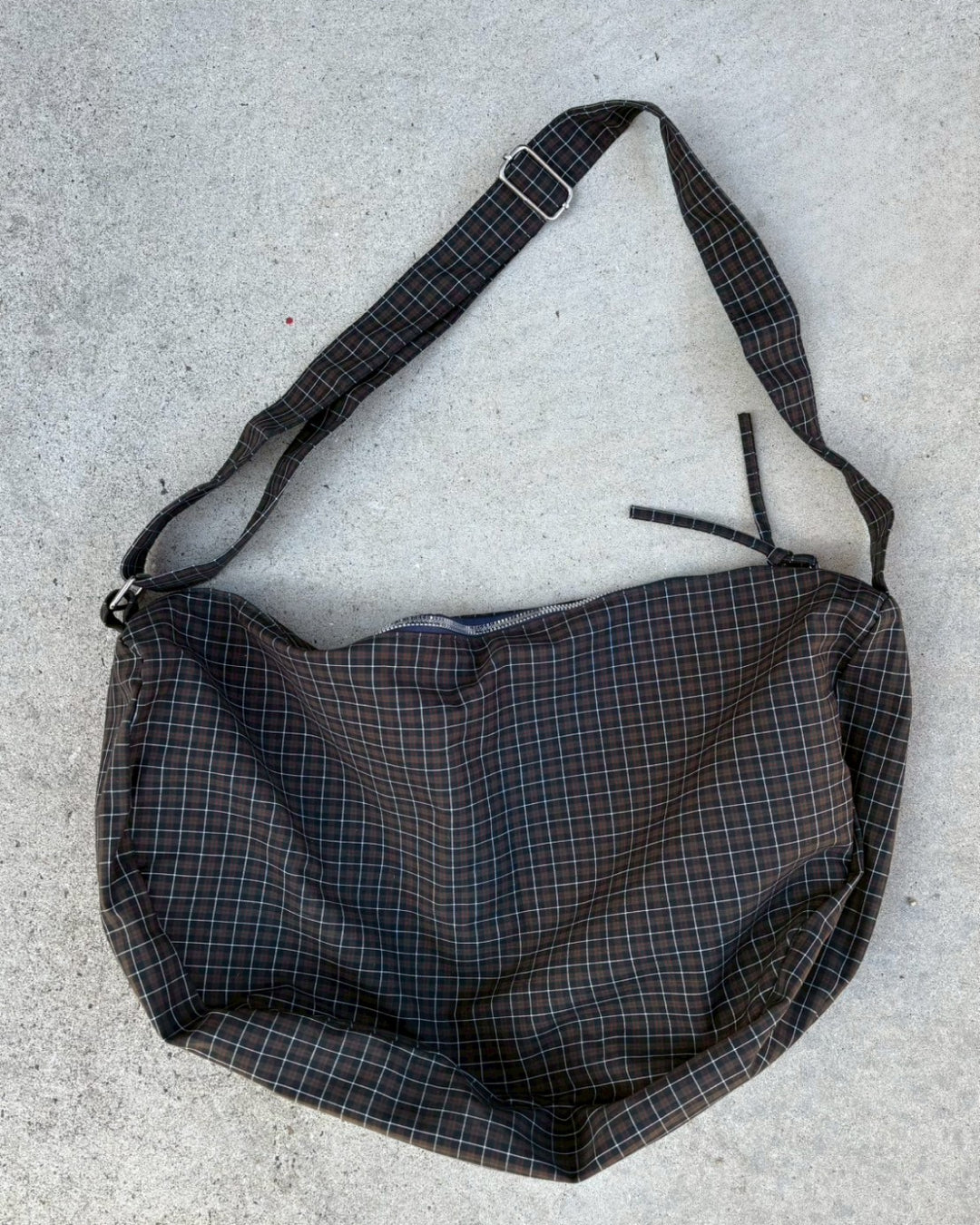 クロスボディーチェック柄ナイロンバッグ MU0273 – YOLO（ヨロ