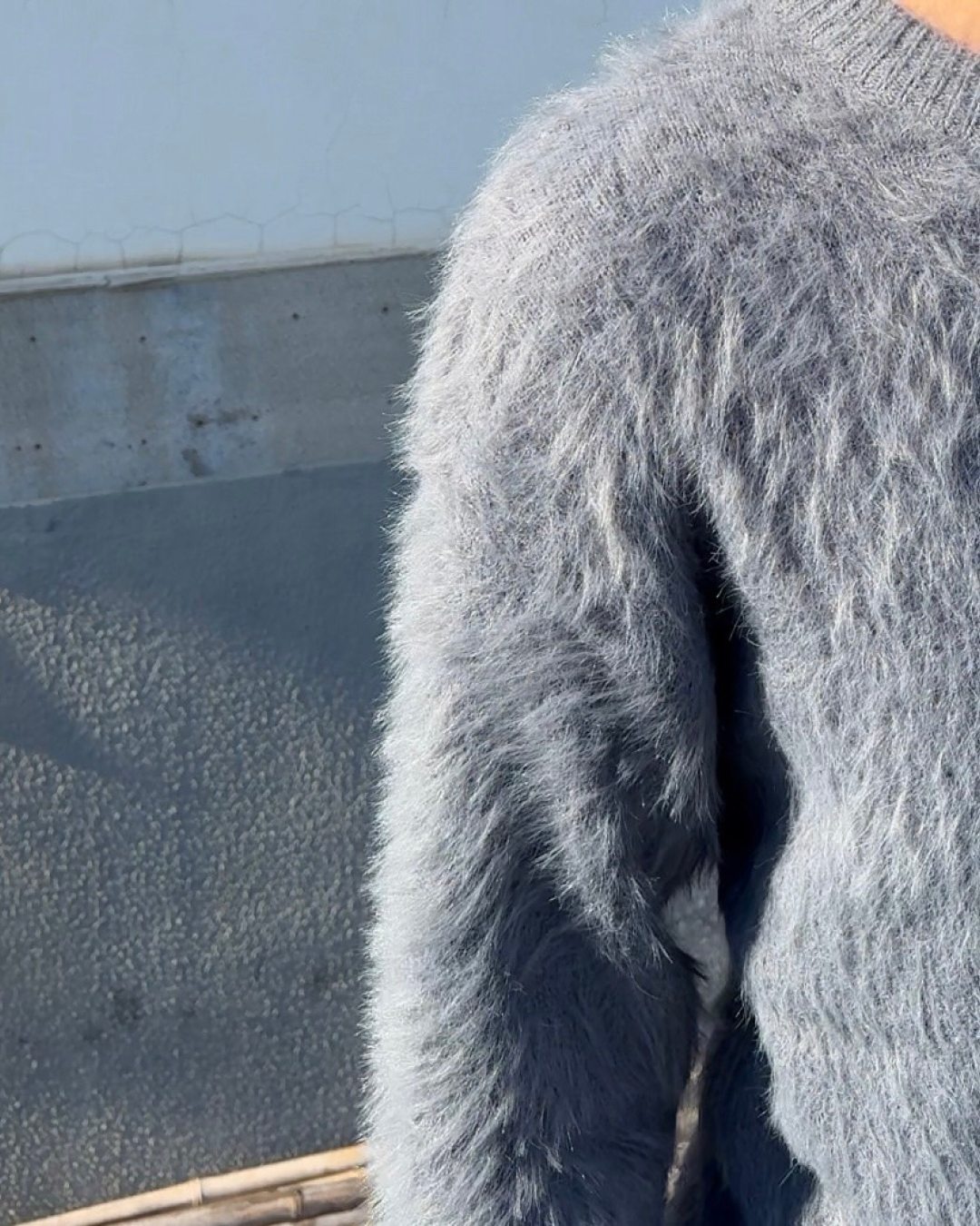 グレーシャギーニット NA0026