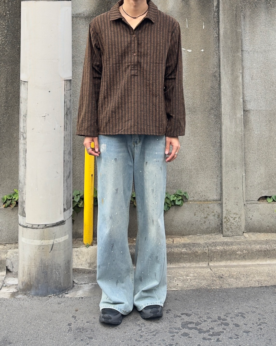 ヴィンテージストライプシャツ NA1074