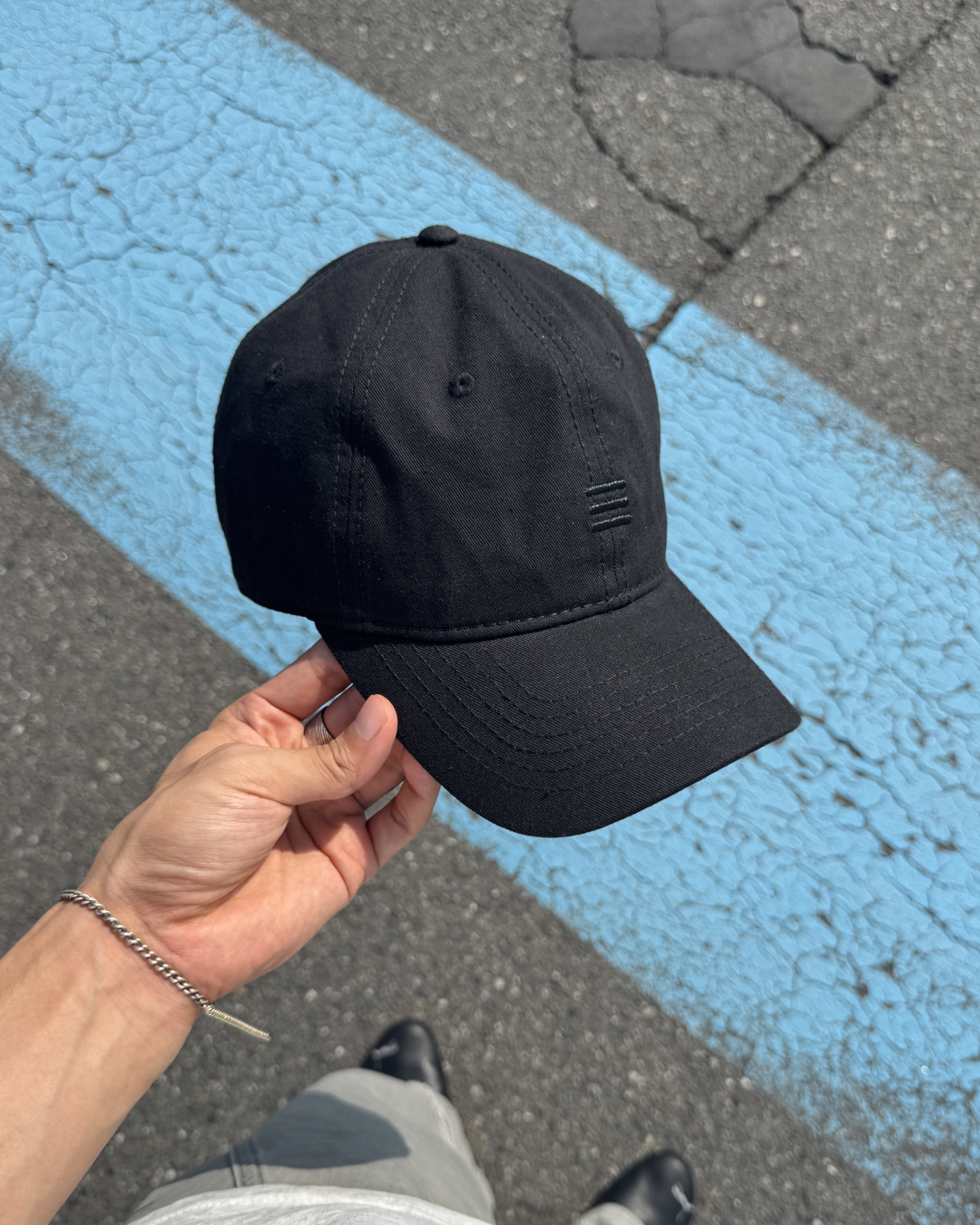 ストリートブラックキャップ NA1075