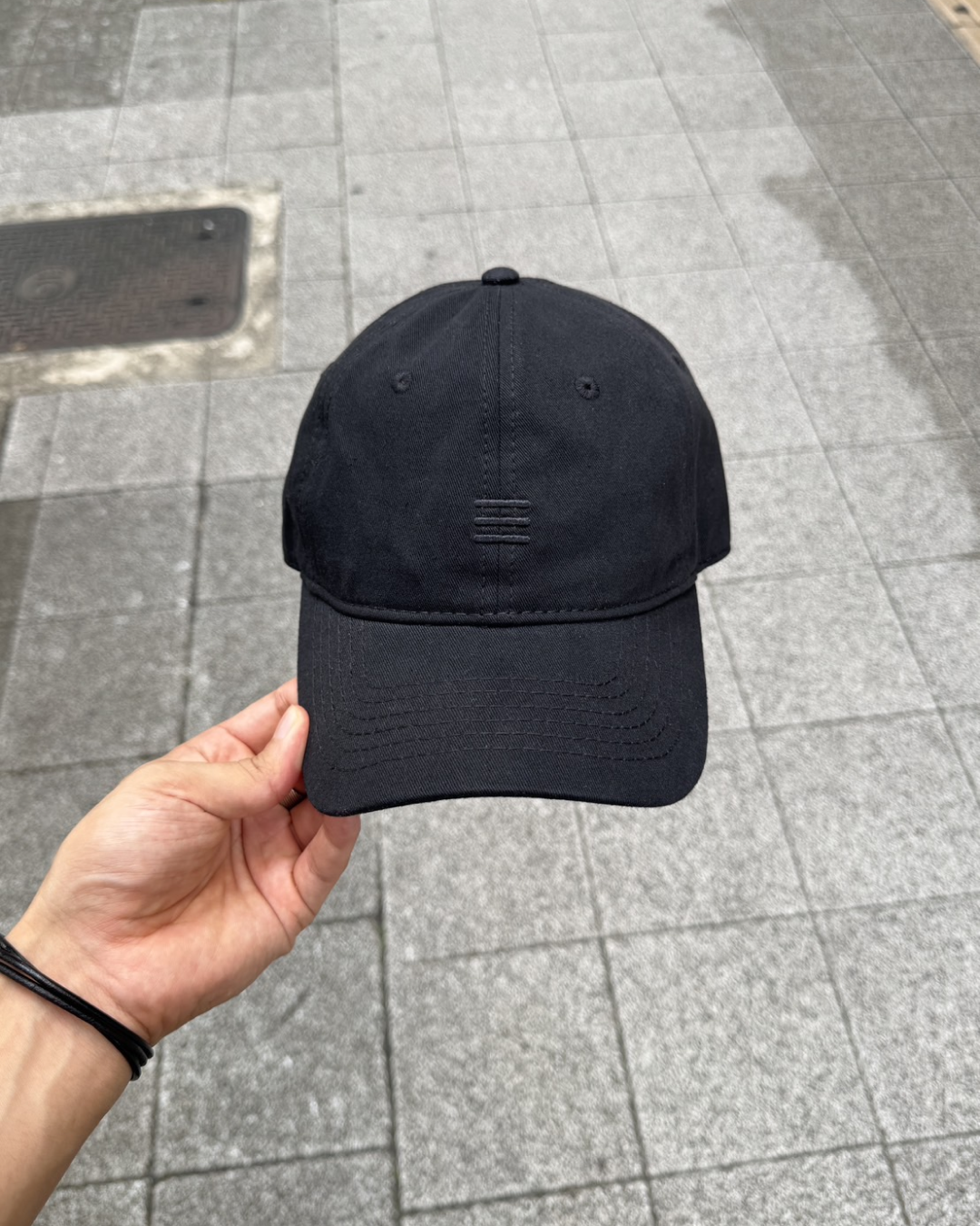 ストリートブラックキャップ NA1075