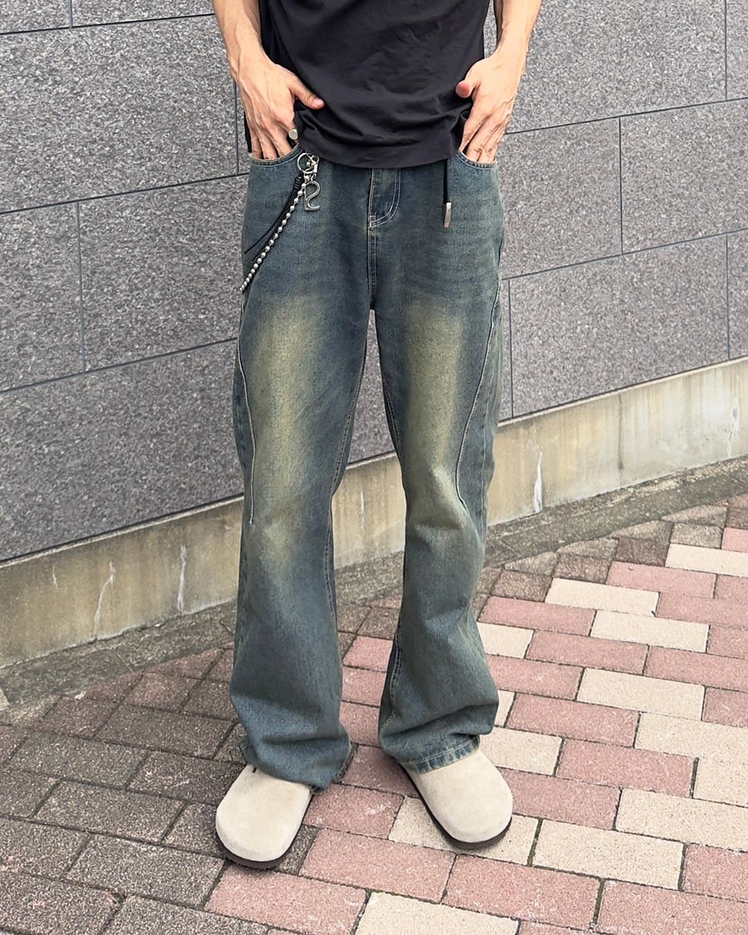ワイドルーズデニムパンツ NA1240