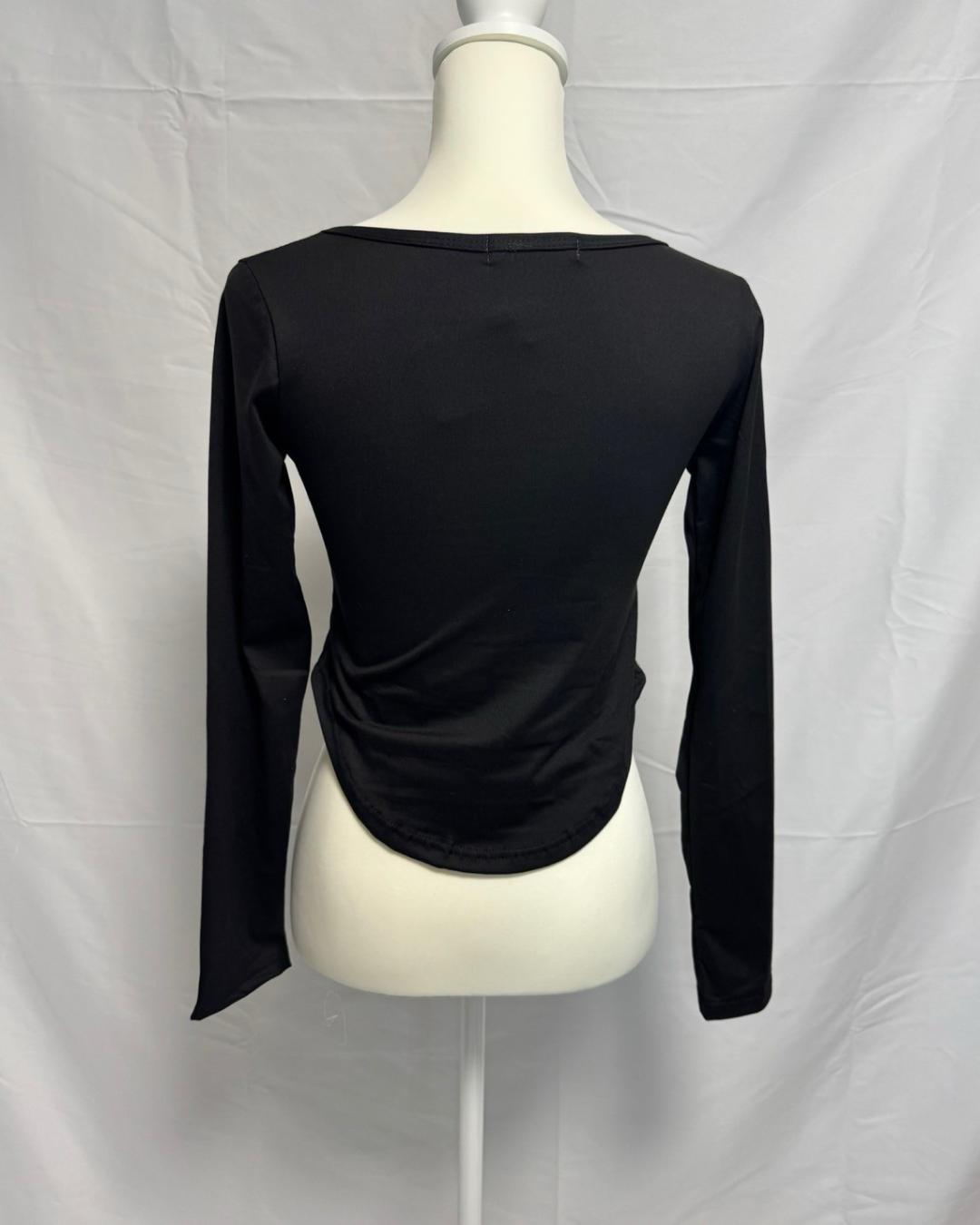 ランドネッククロップドTシャツ NO0004