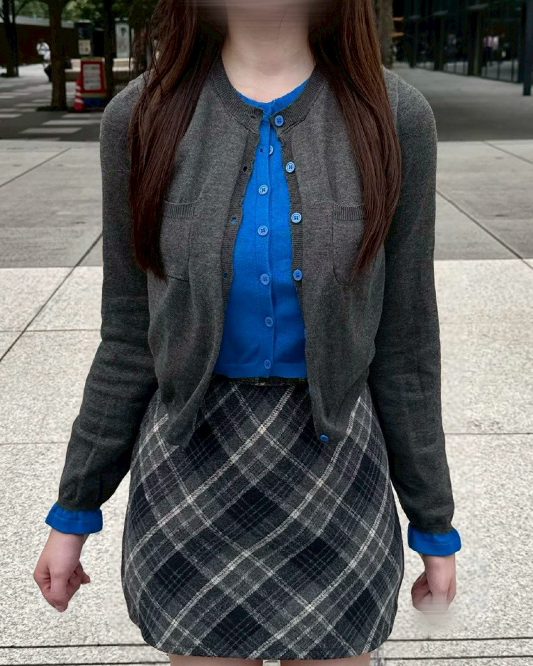 ツーピースバイカラーカーディガン NO0138 – YOLO（ヨロ