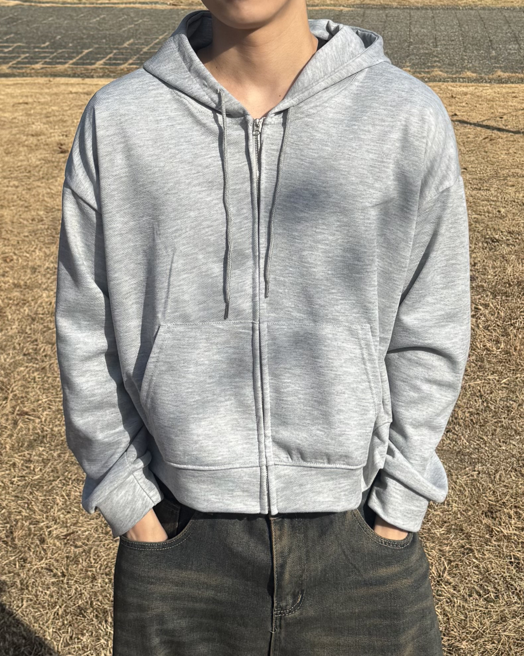 ルーズベーシックフルジップパーカー
NS0006