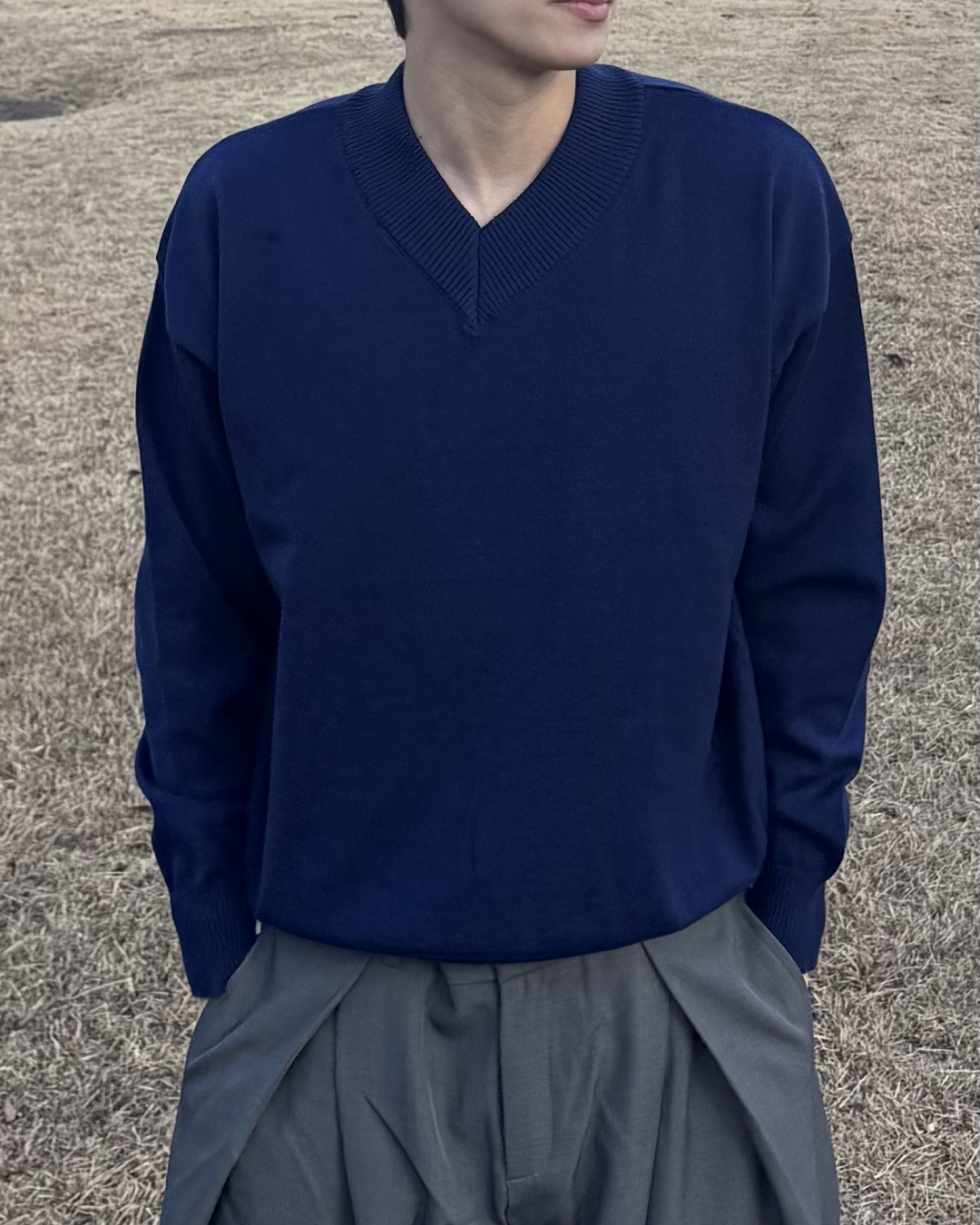 Vネックマルチセーター
NS0008