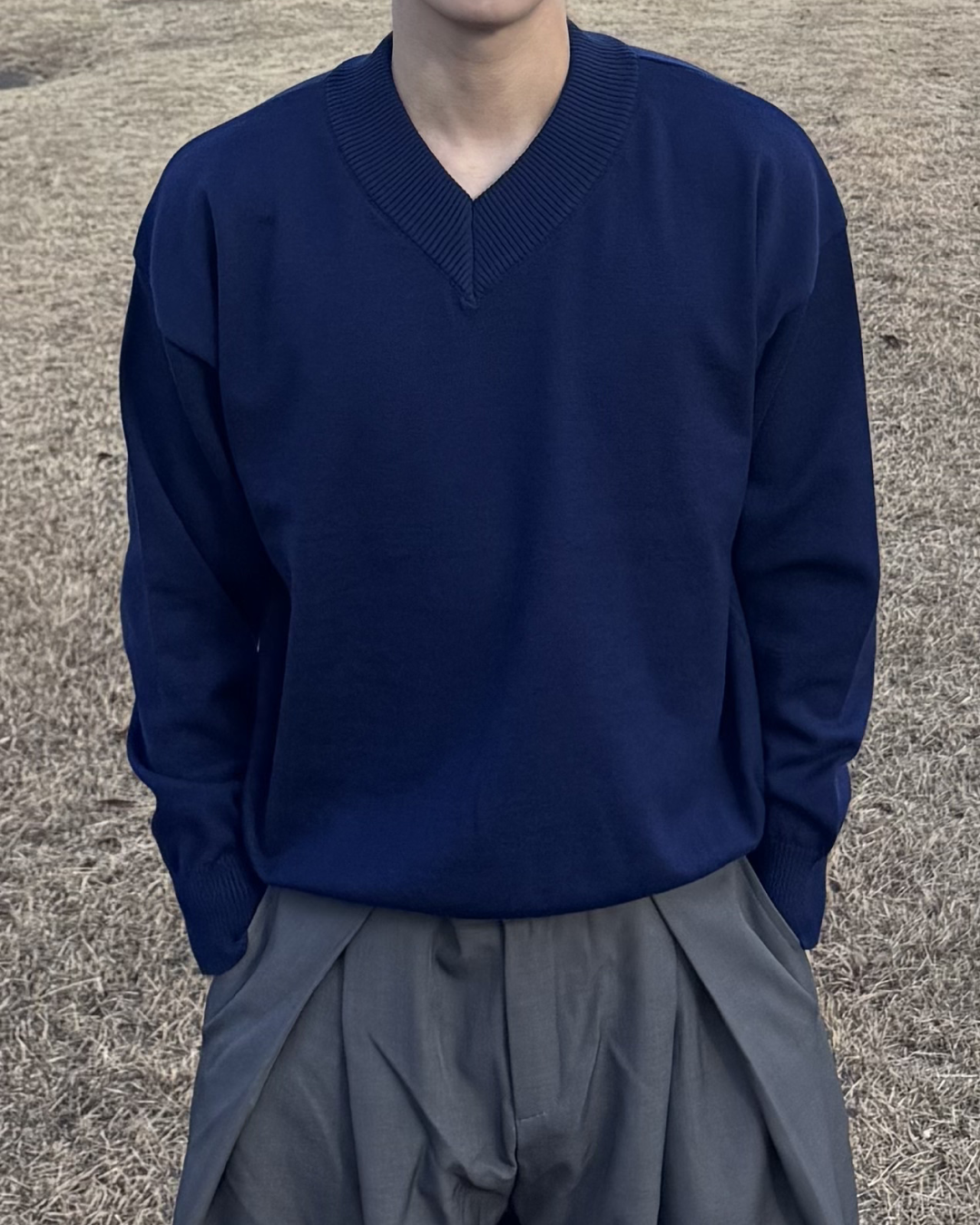 Vネックマルチセーター
NS0008