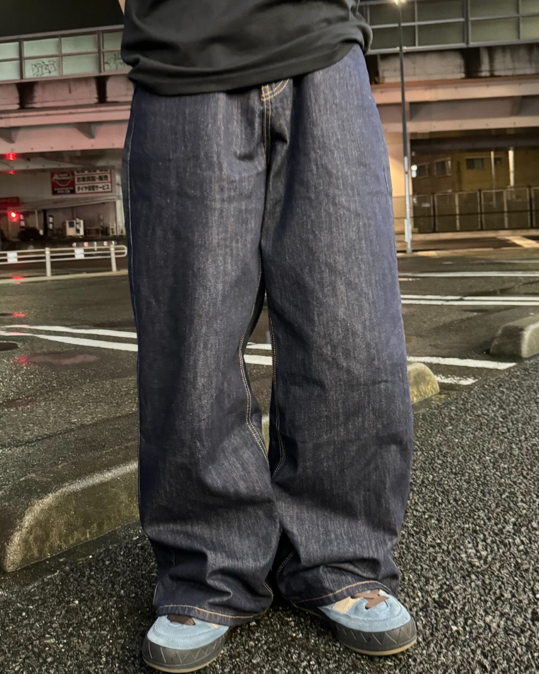 値段交渉あり】AFB バギースタッズデニムパンツ 値段交渉あり】AFB 値段交渉あり】AFB バギースタッズデニムパンツ 値段交渉あり】AFB