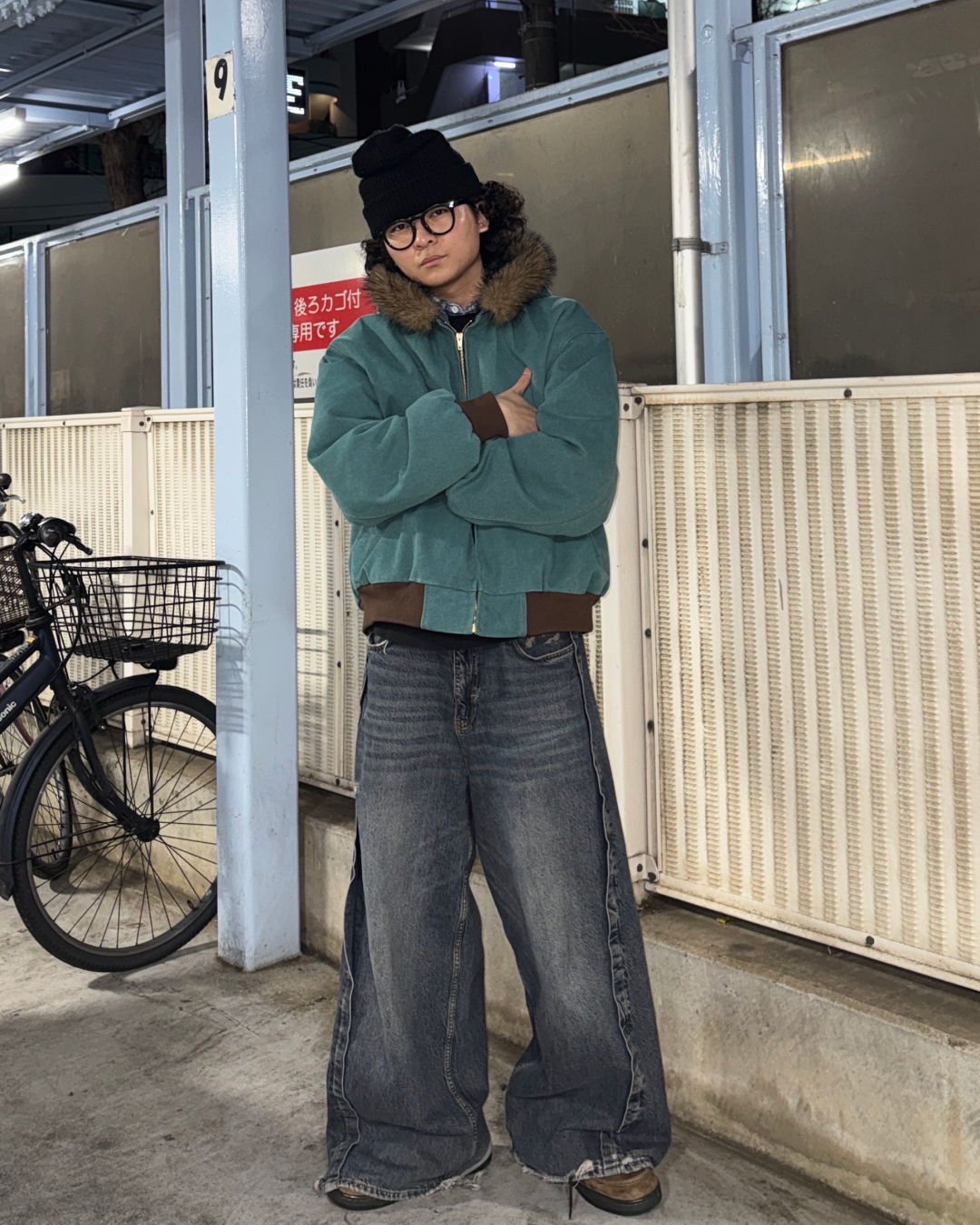 【即納】2wayフードファージャケット OK0025