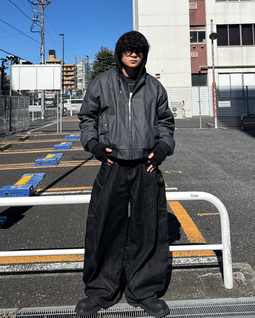 ビックポケットバルーンジーンズ OK0030