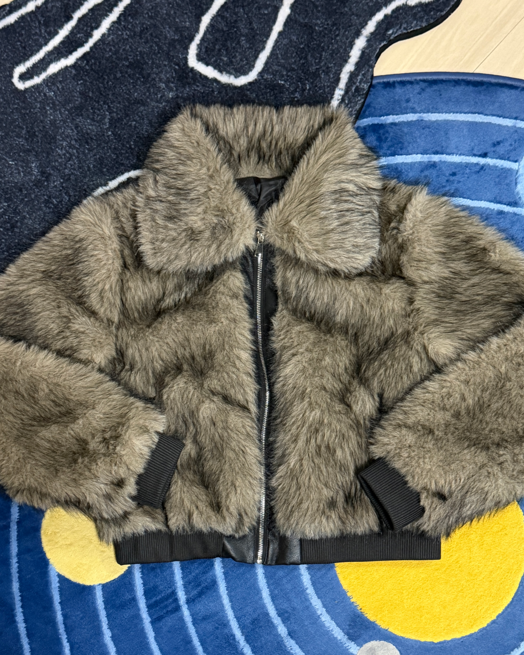 ジップアップファージャケット OK0102