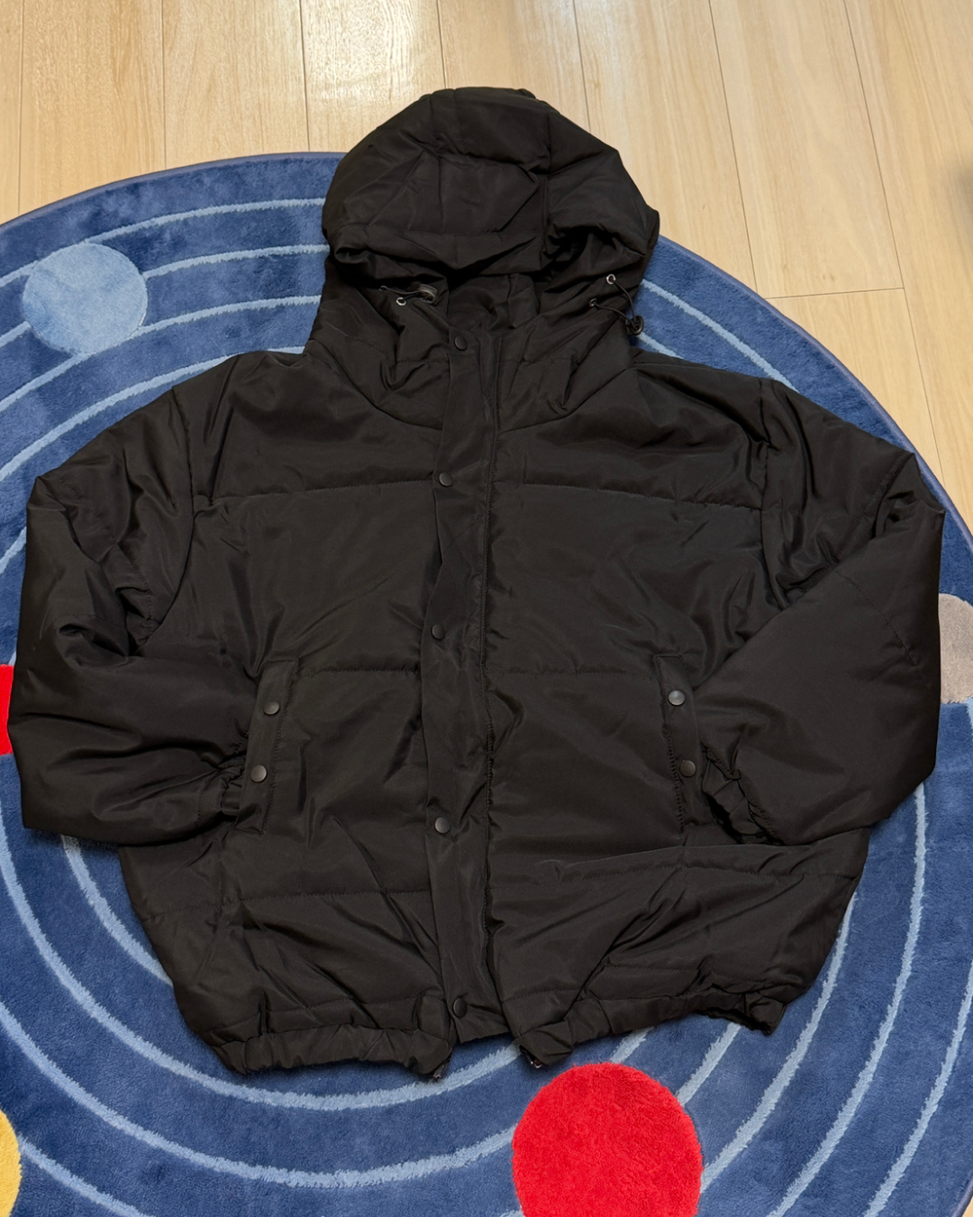 ハイネックフード付きダウン OK0104