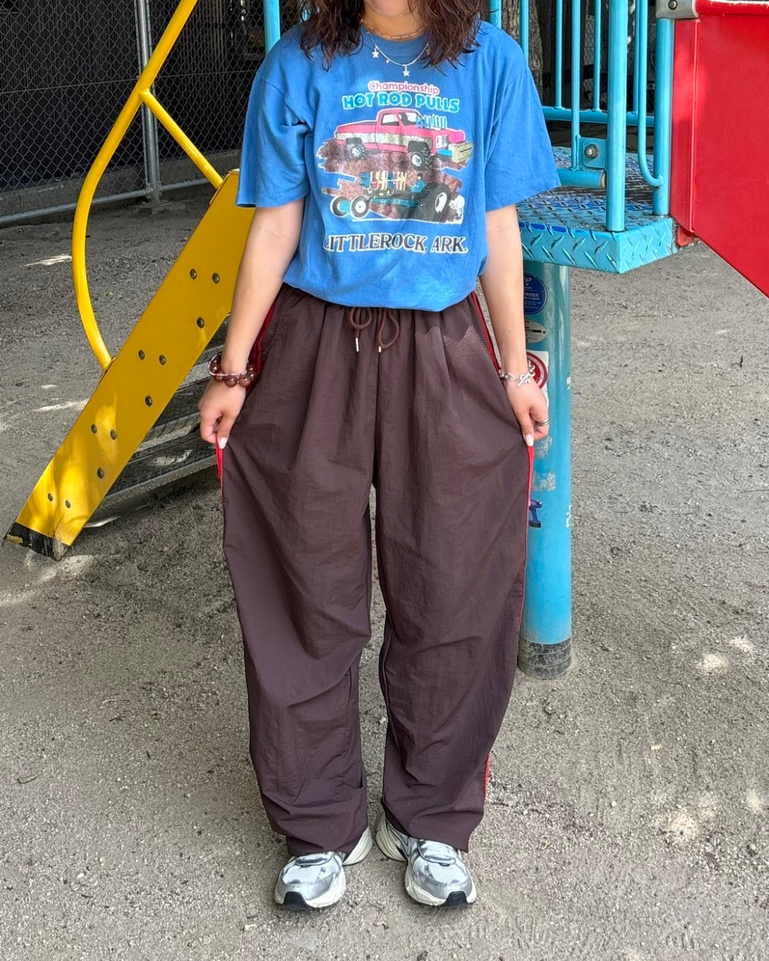 ストレートスポーツラインパンツ OM0012
