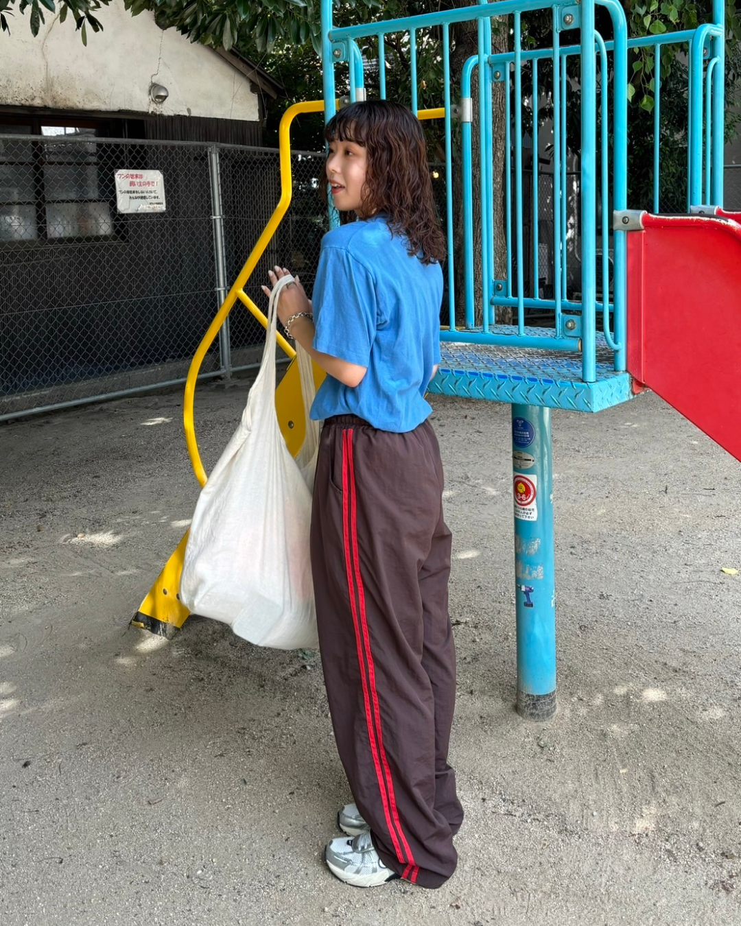 ストレートスポーツラインパンツ OM0012