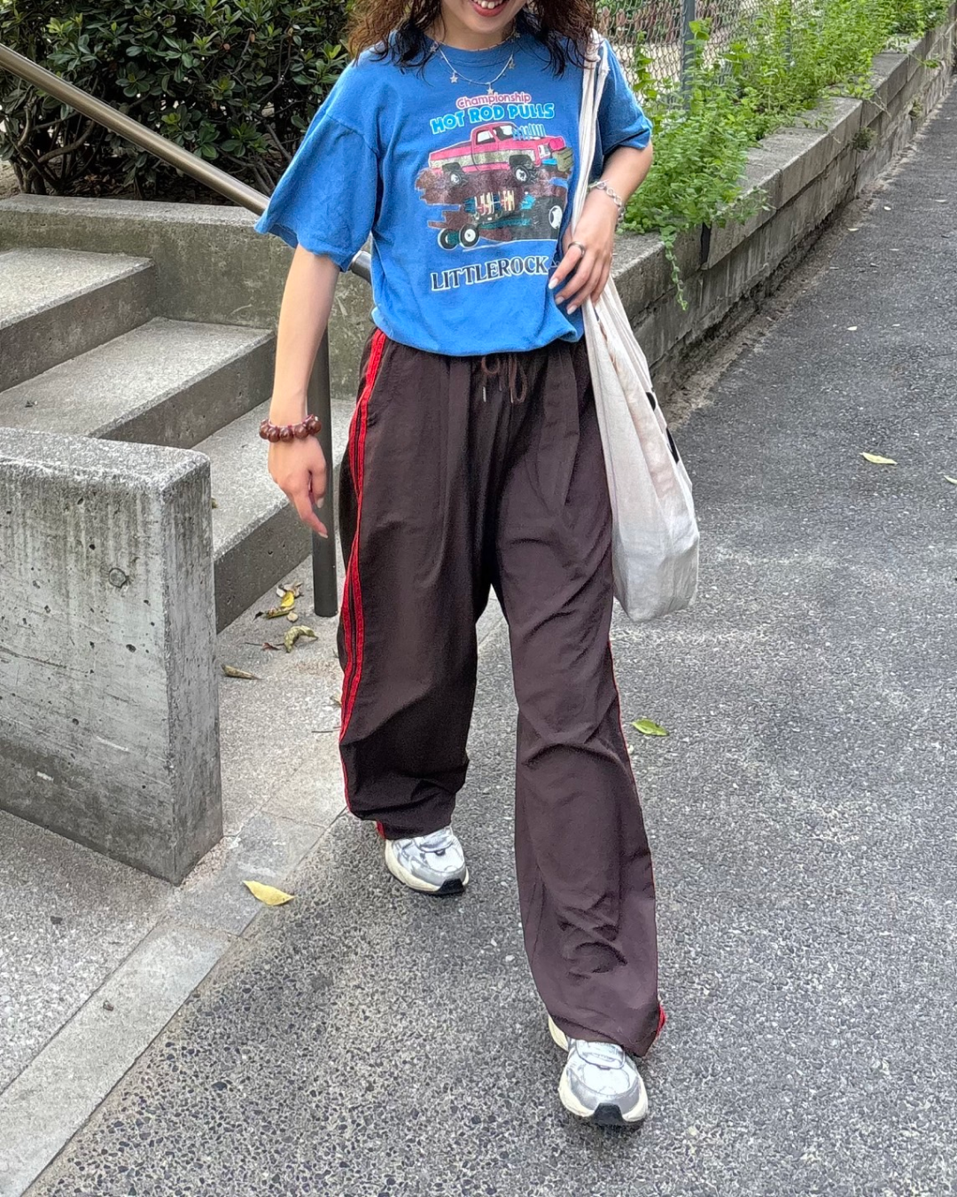 ストレートスポーツラインパンツ OM0012