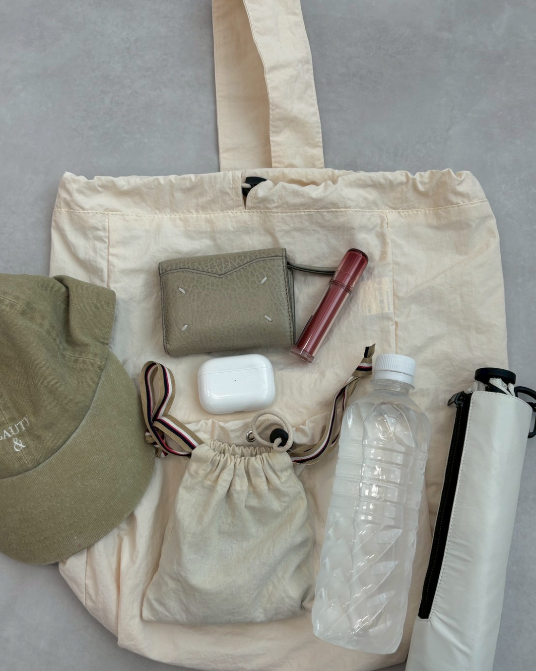 ドローコードナイロンショルダーバッグ CM0016