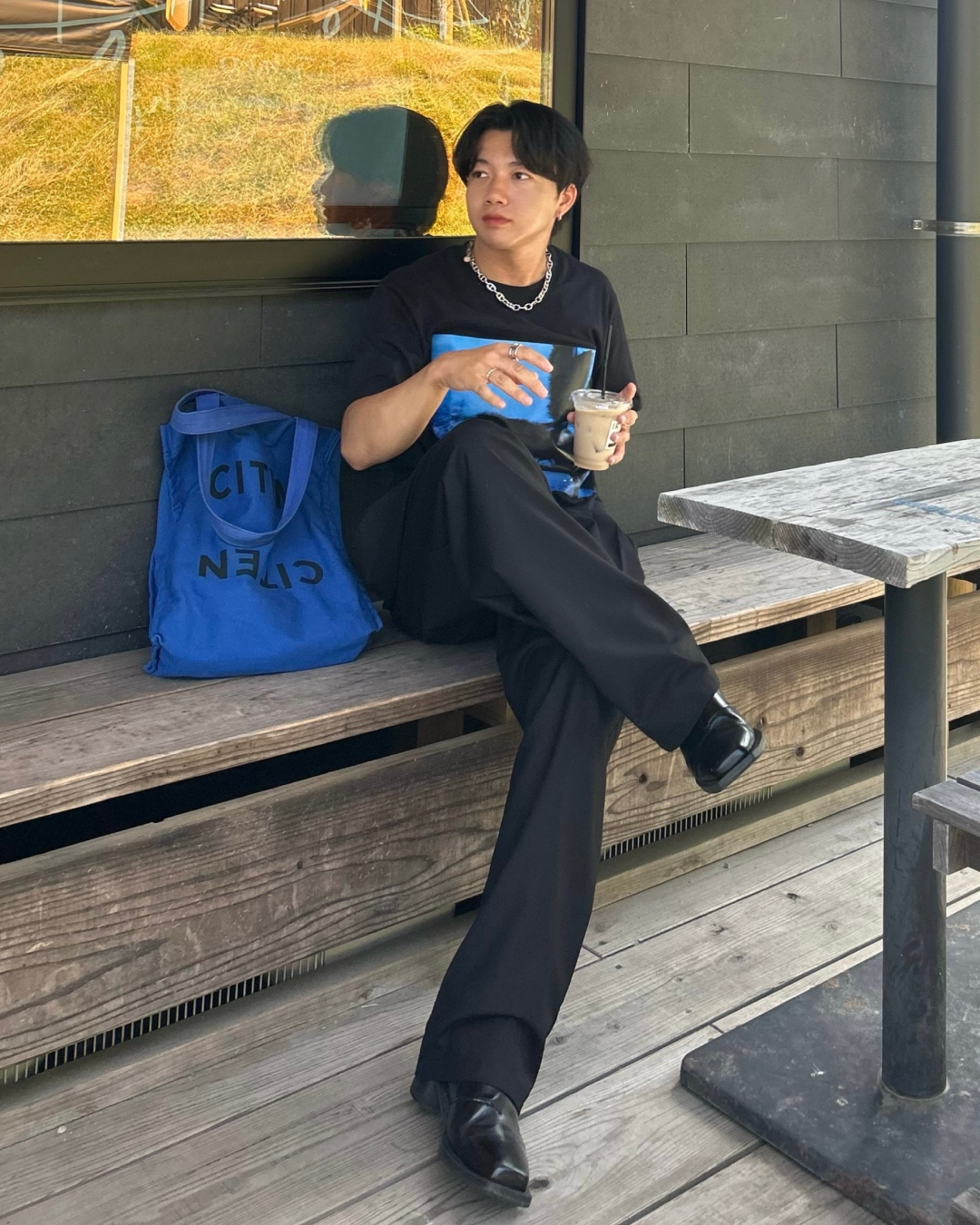 スクエアプリントTシャツ RG0020