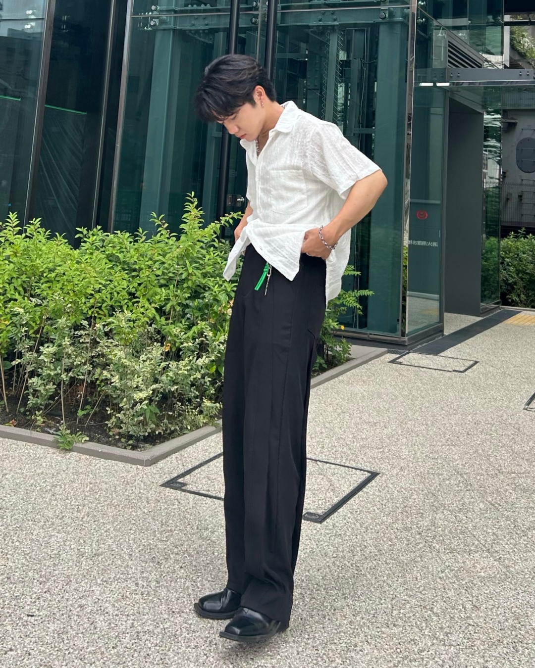 ホワイトサマーシャツ RG0015