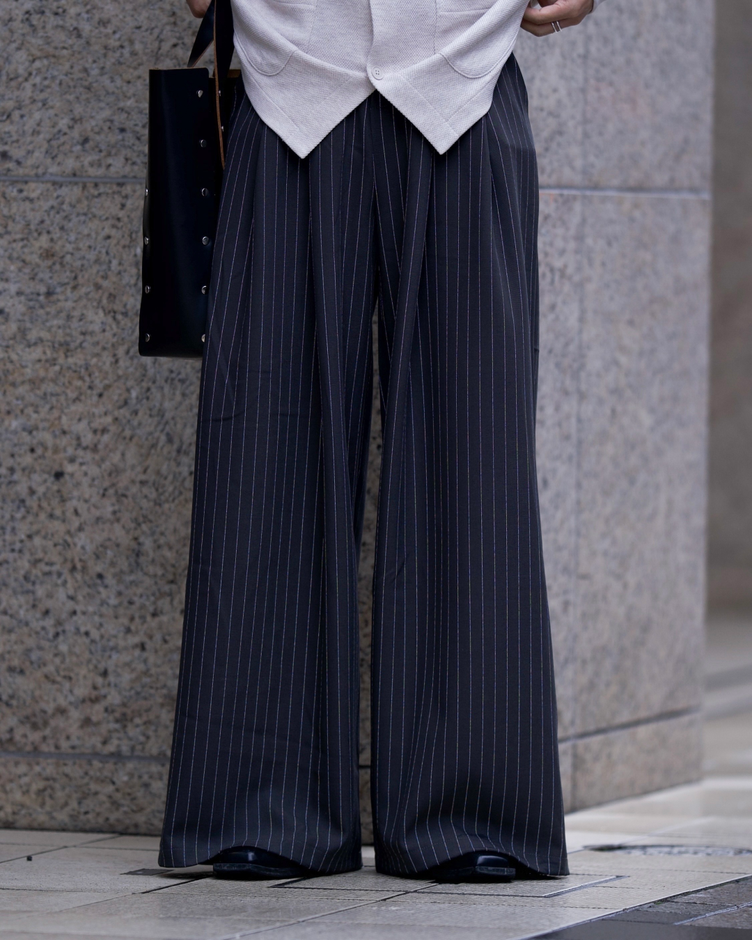 【即納】ワイドストライプスラックス RG0061