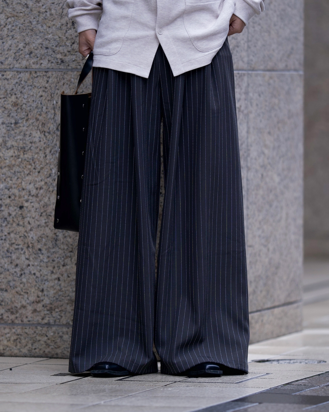 【即納】ワイドストライプスラックス RG0061