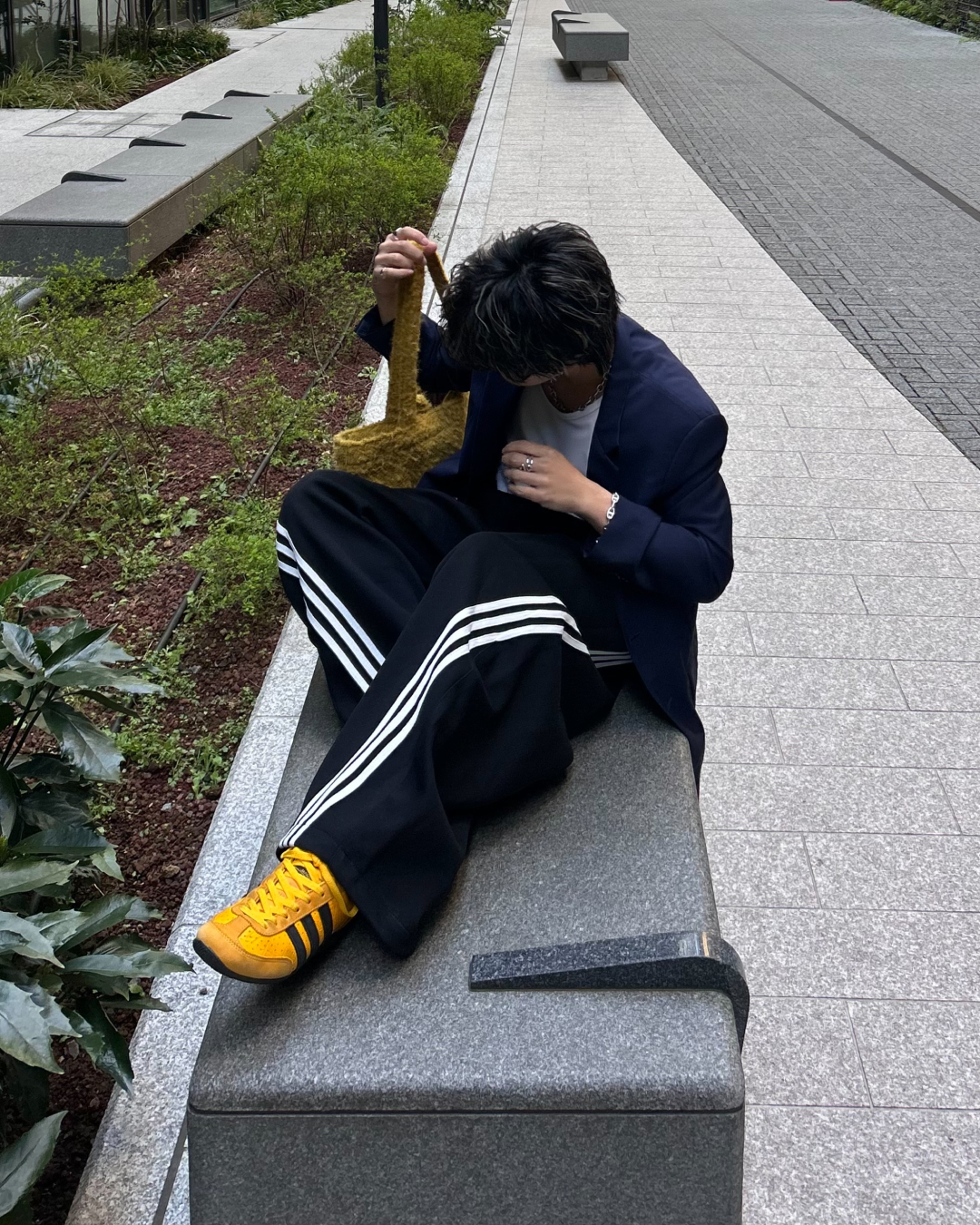 ラインスウェットパンツ RG0070