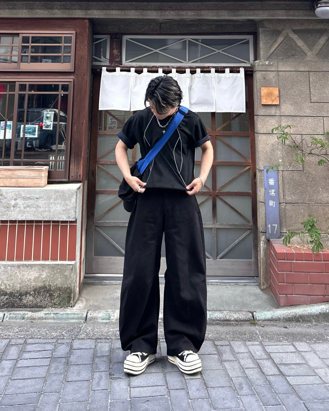 サイドラインデザインTシャツ RG1014