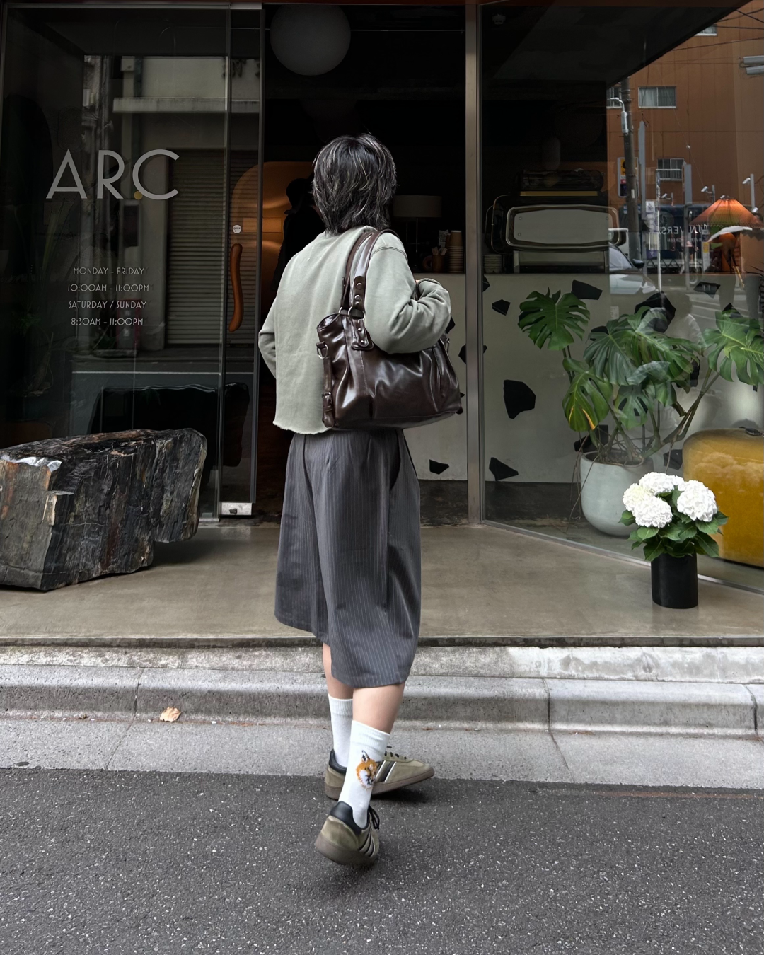 Aラインストライプショーツ RG1032