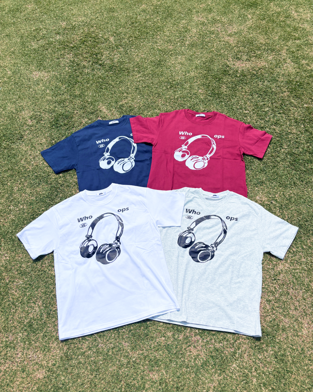 ポップヘッドフォンTシャツ RG1035