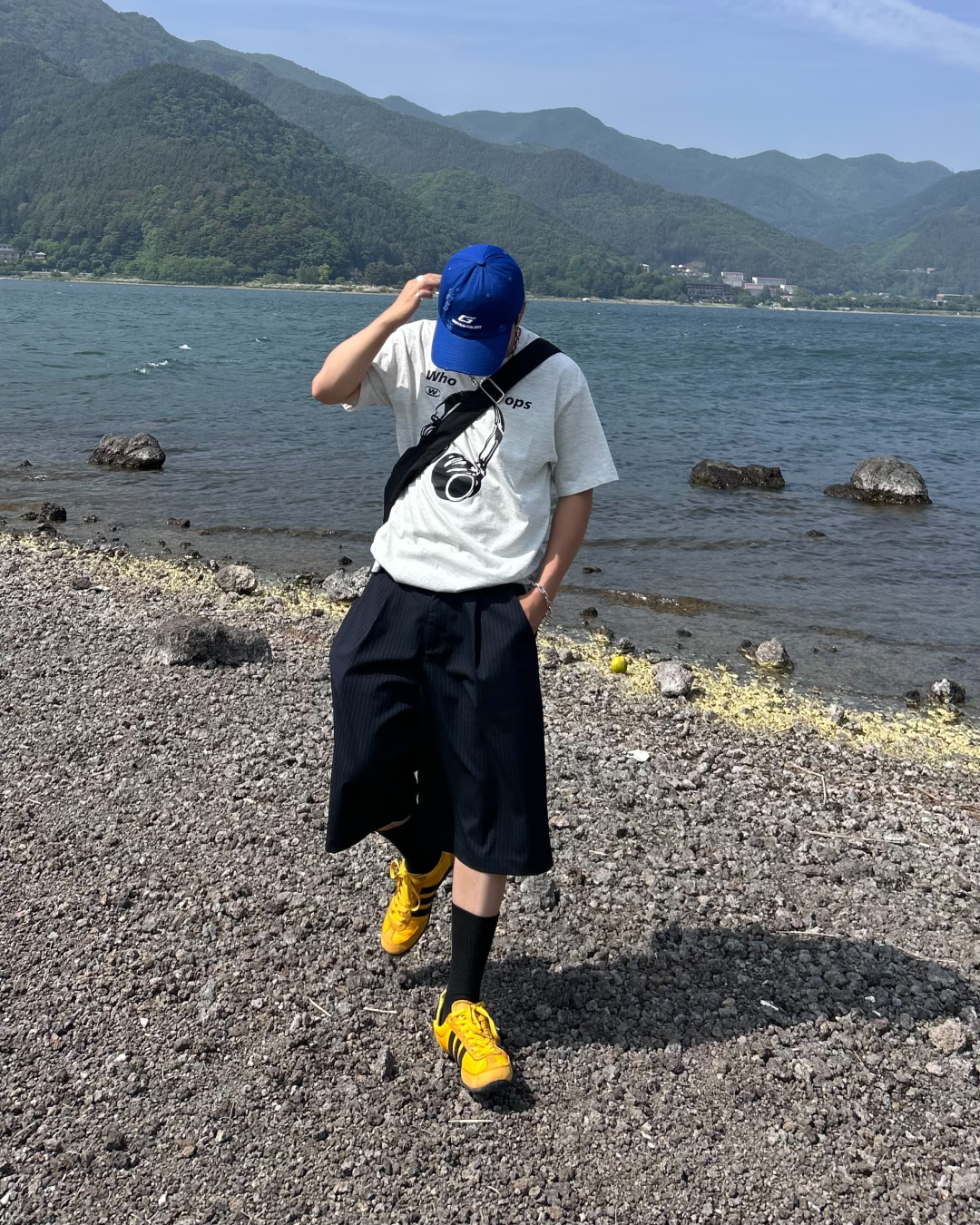ポップヘッドフォンTシャツ RG1035