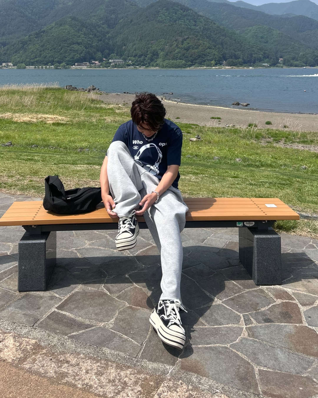 ポップヘッドフォンTシャツ RG1035