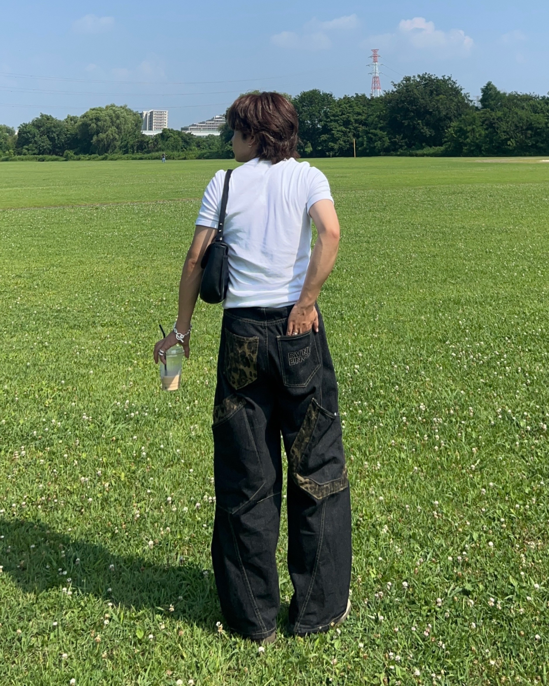 レオパードポケットデニムパンツ RG1062