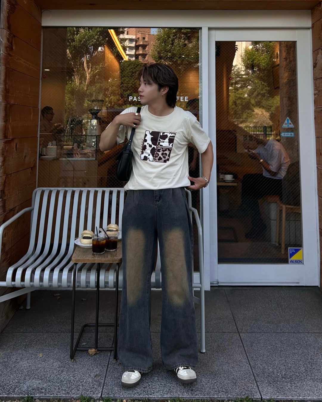ウォッシュドデニムパンツ RG1063