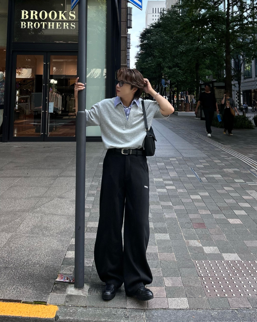 ラインカーブバルーンスウェットパンツ RG1086