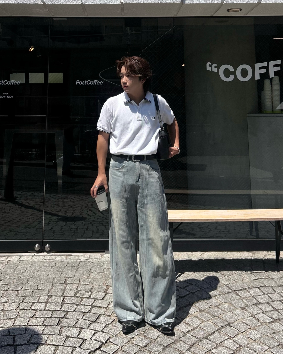 ラインライトデニムパンツ RG1101
