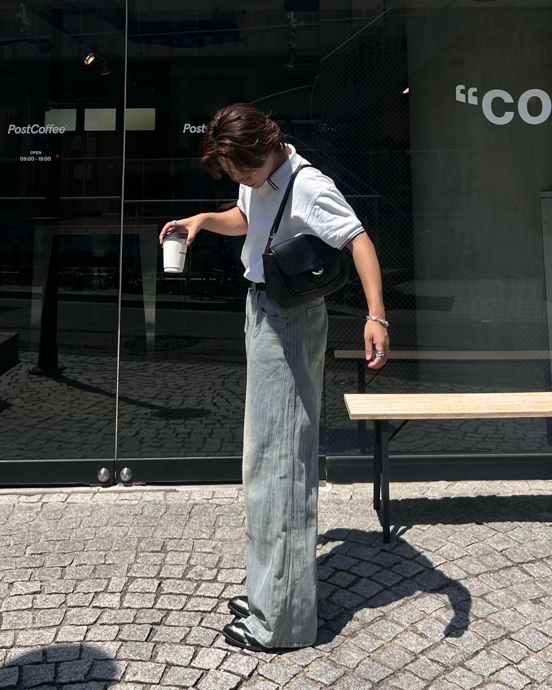 ラインライトデニムパンツ RG1101