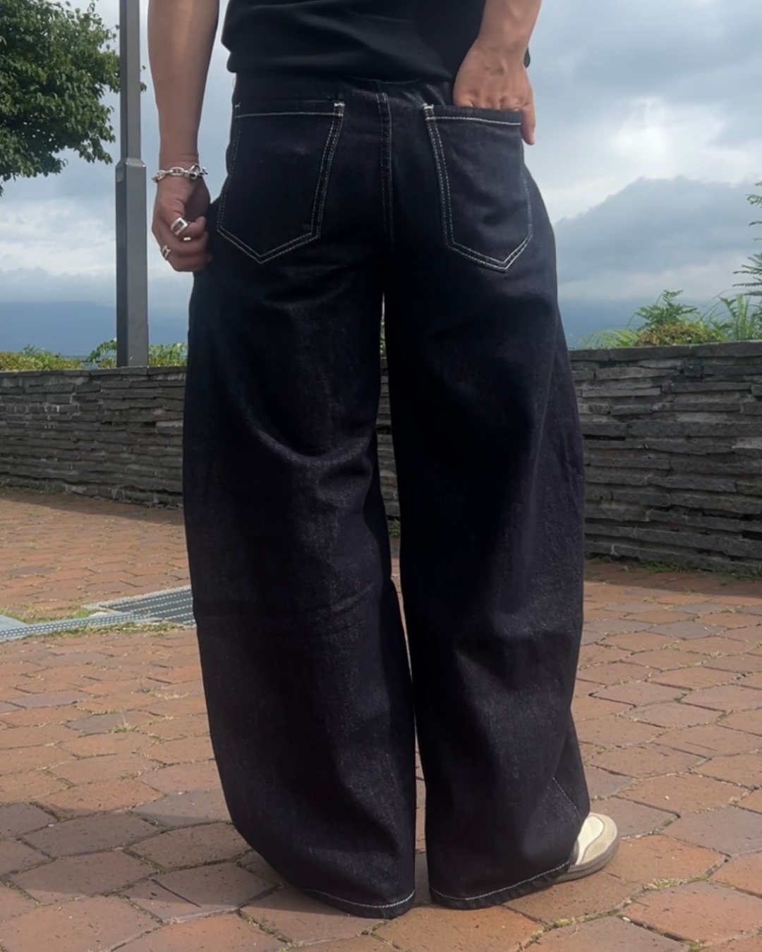 ステッチラインバルーンデニム RG1125
