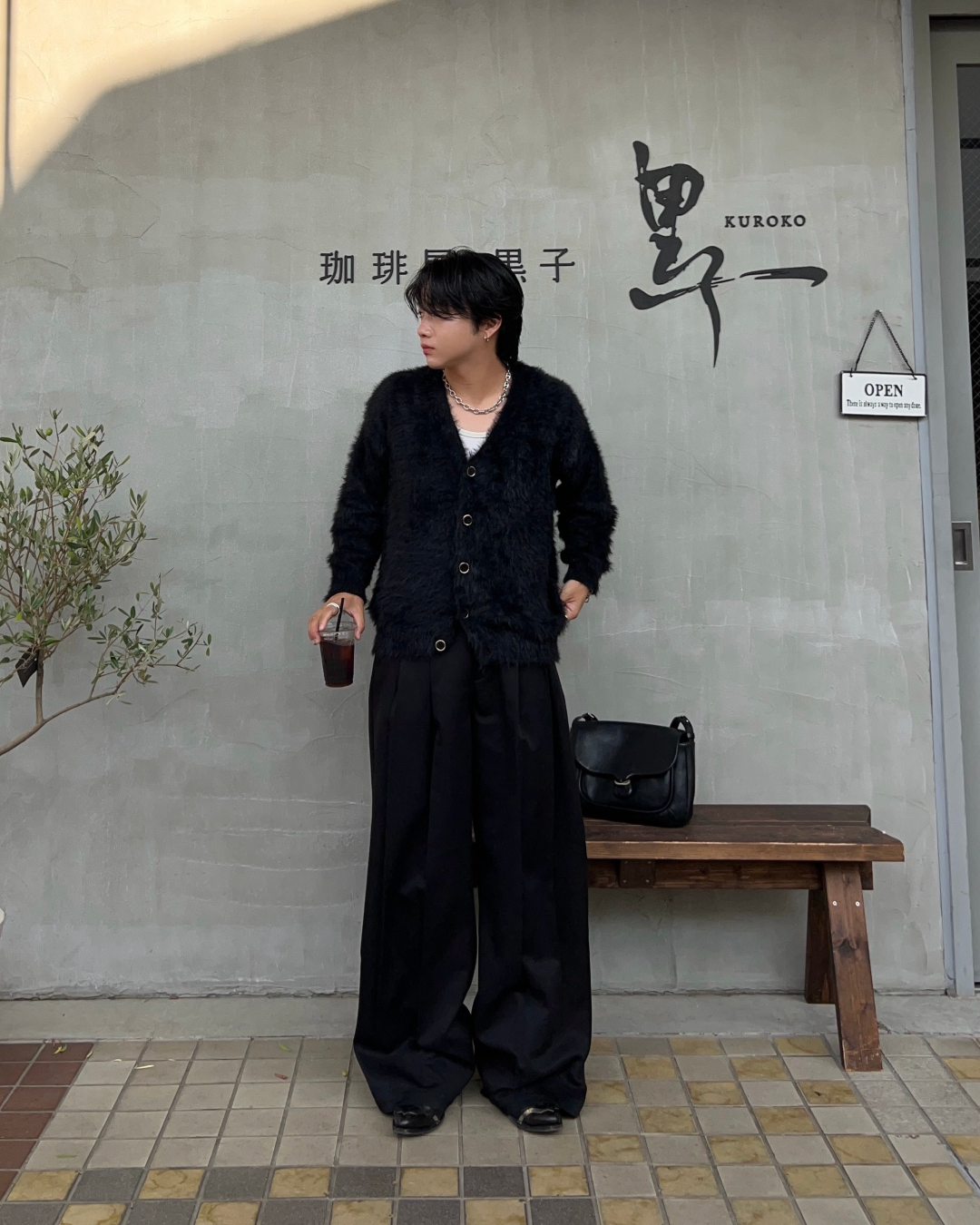 シャギーニットカーディガン RG1180