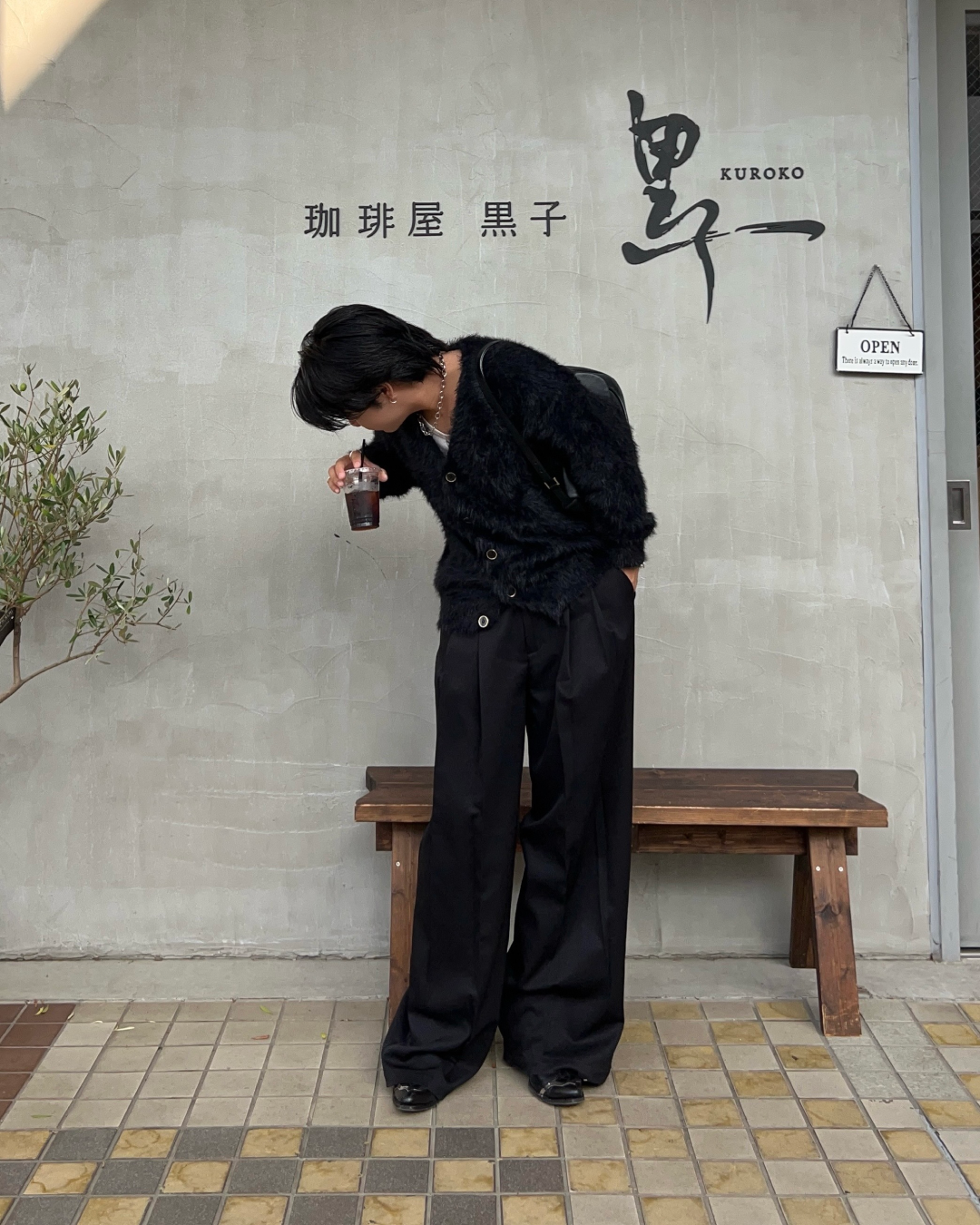 シャギーニットカーディガン RG1180