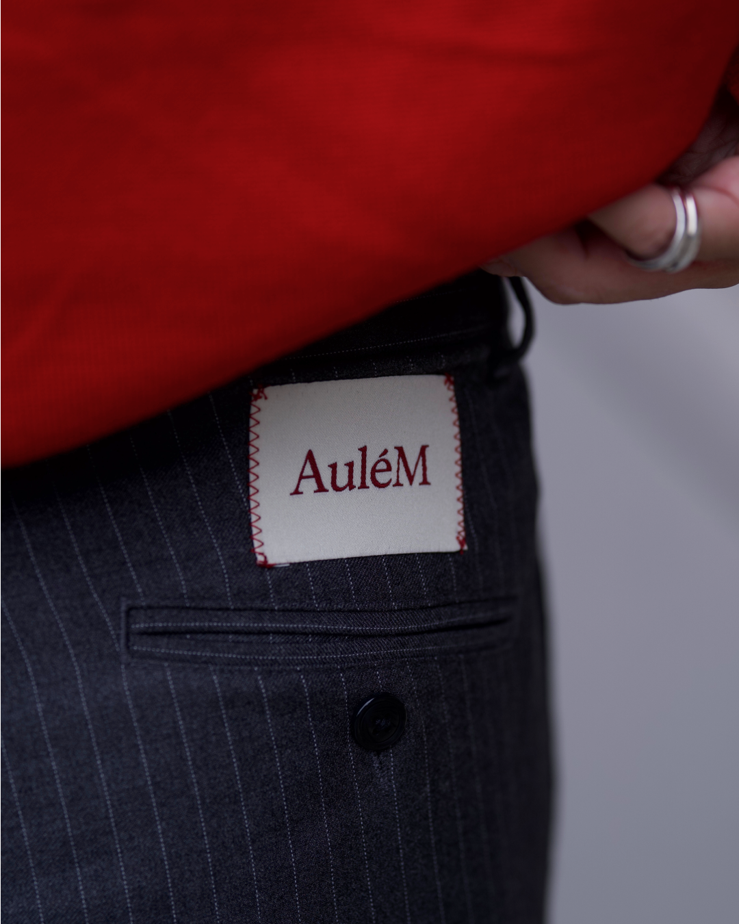 【11/25 19:00販売開始 オリジナル 即納】ボタンフライ2タックストライプスラックス RG6000