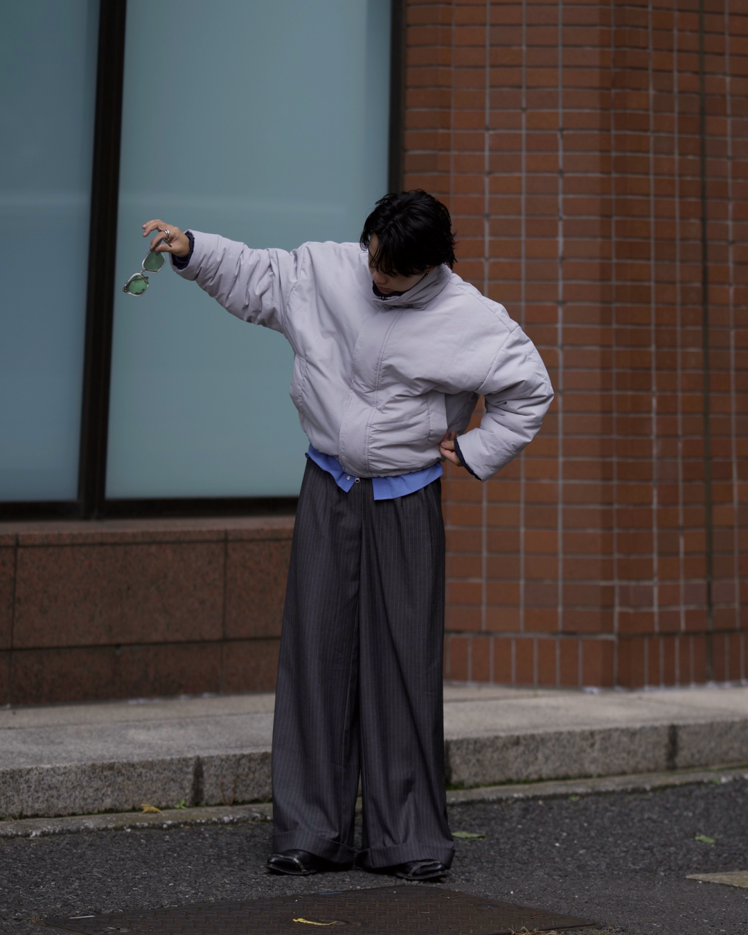 【11/25 19:00販売開始 オリジナル 即納】ナイロンリバーシブルパッファージャケット RG6001