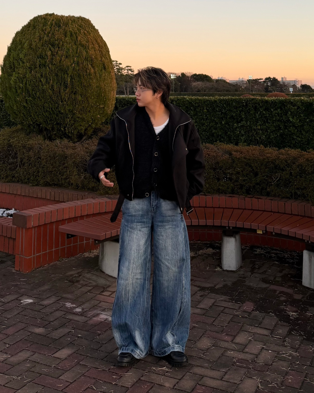 ハイネックウールジャケット RG7118