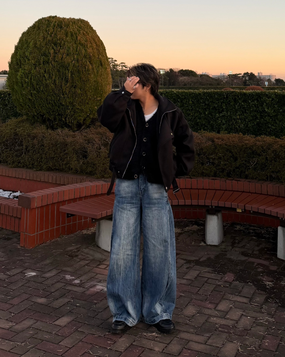 ハイネックウールジャケット RG7118