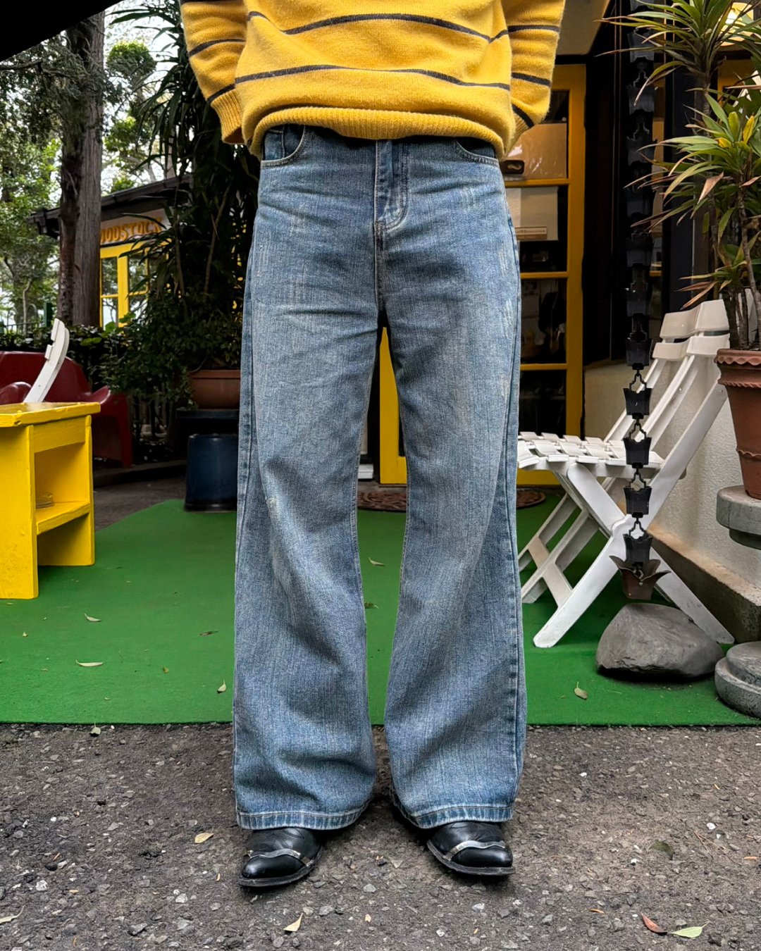 ウォッシュデザインデニムパンツ RG7167