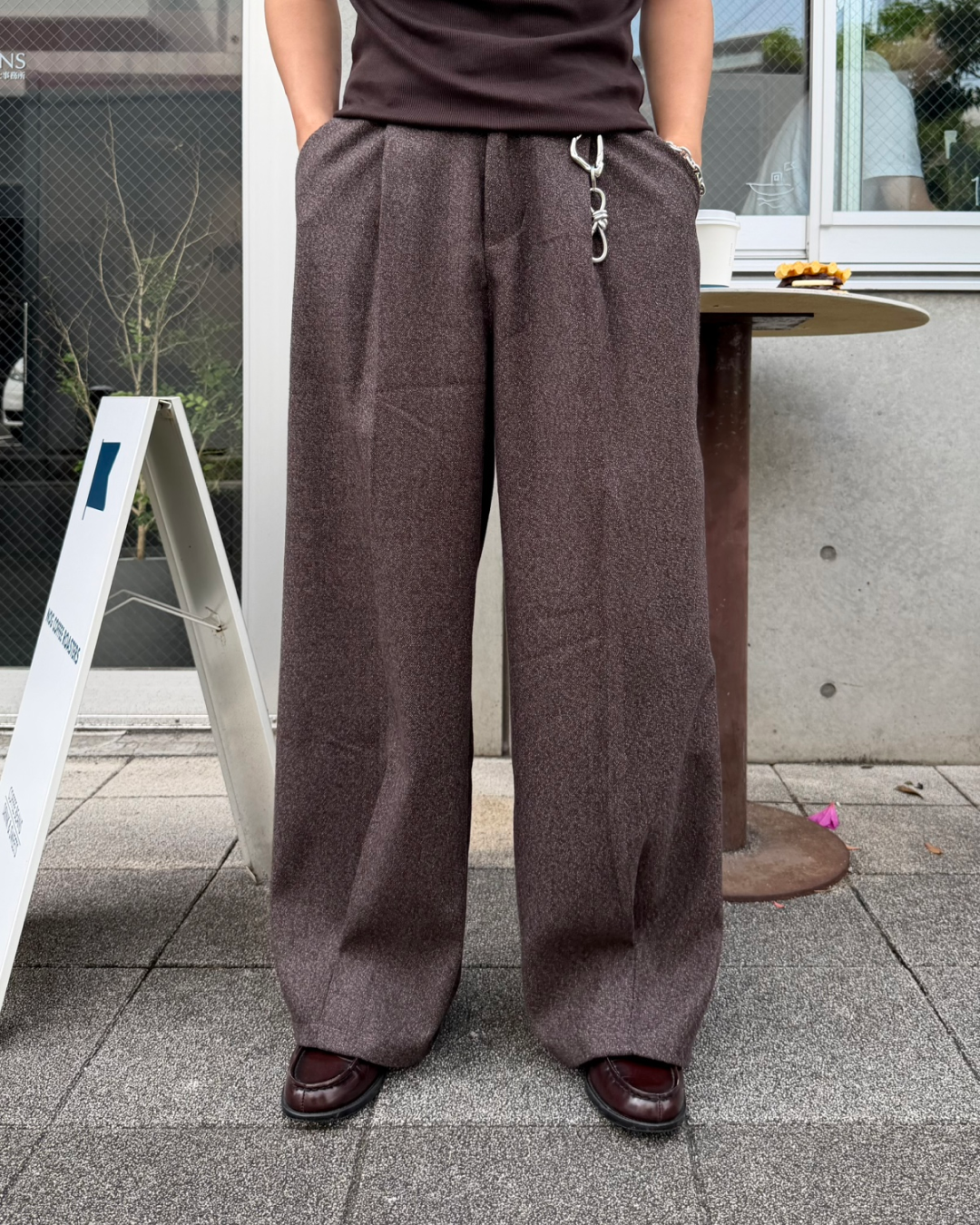 タックワイドカジュアルスラックス RG7200