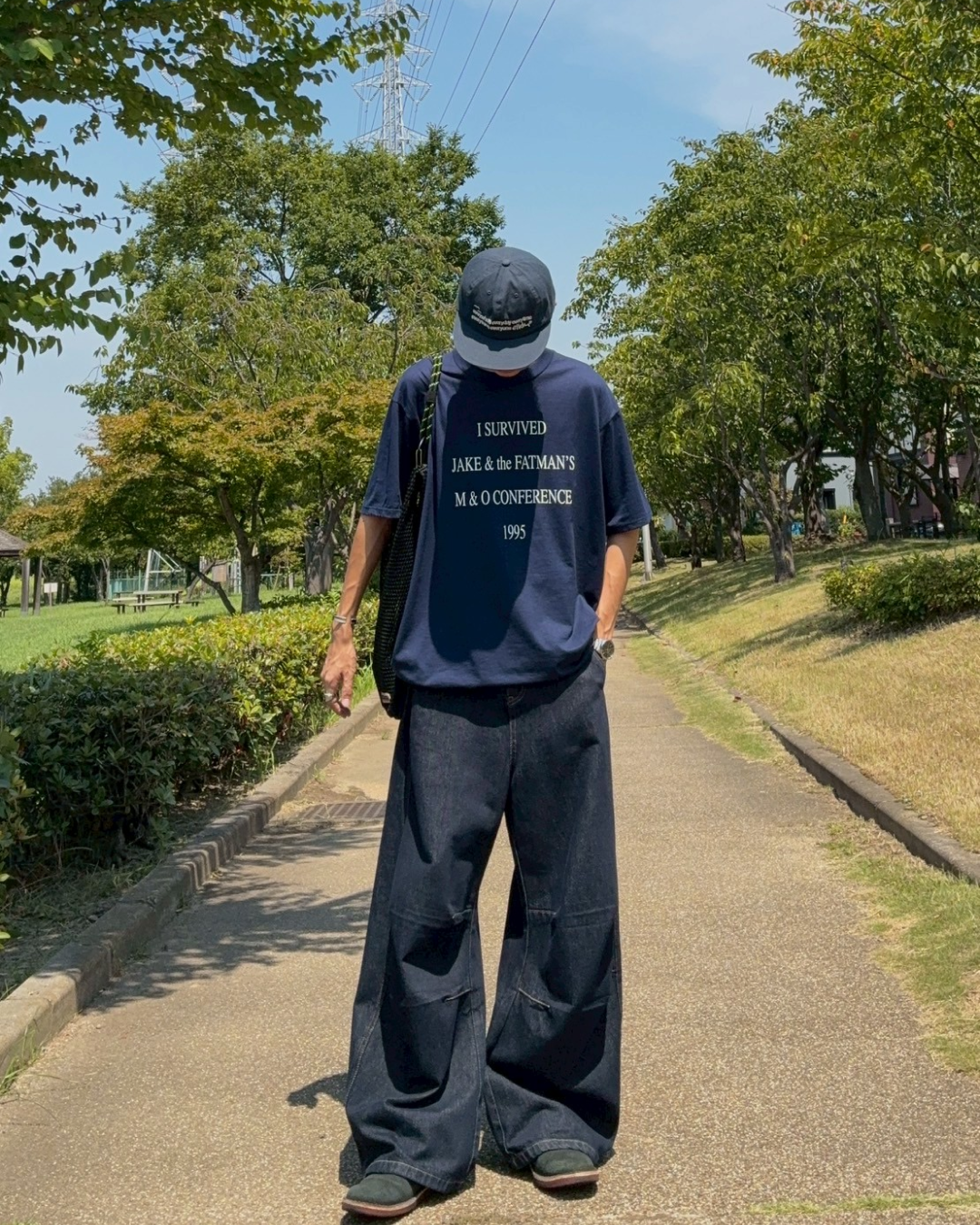 タックデザインカーブパンツ RR0036