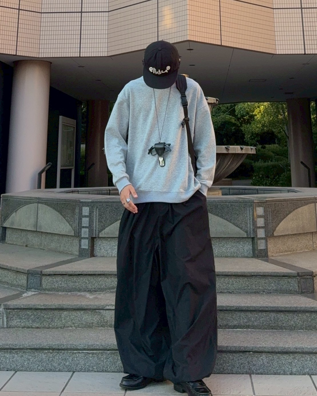 ラウンドネックコットンスウェット RR0055